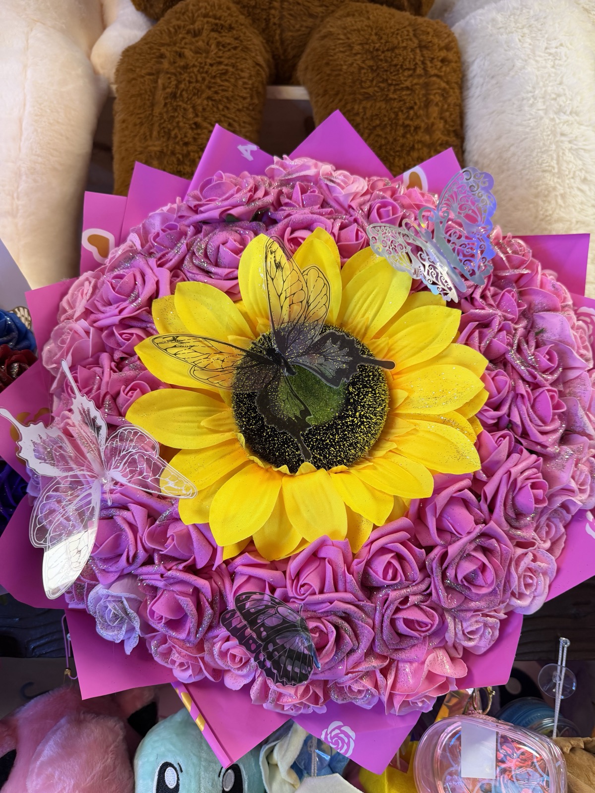 Ramo de Girasoles y Rosas